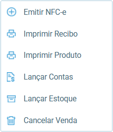 Exemplo de recibo de reforço